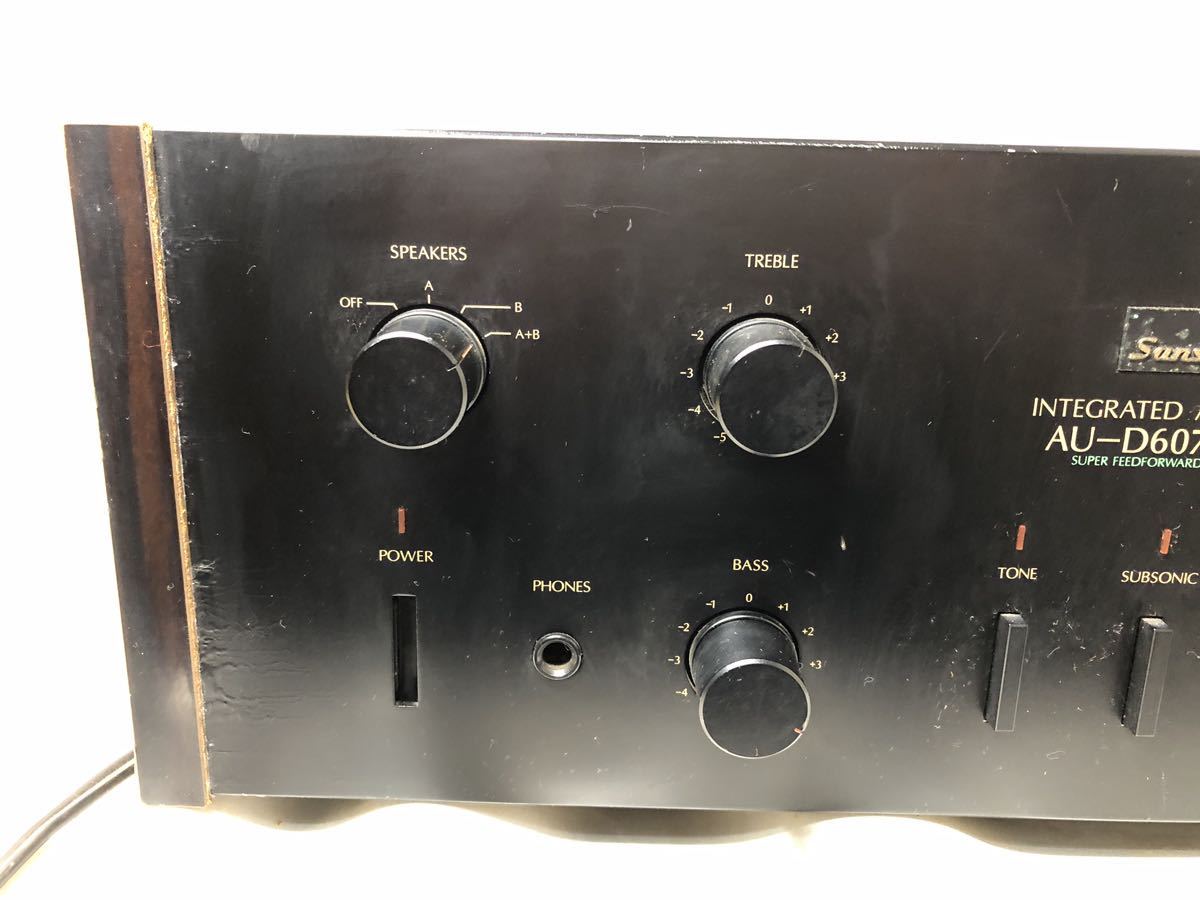 サンスイ AU-D607G EXTRA 完動品】SANSUI AU-D607G EXTRA サンスイ