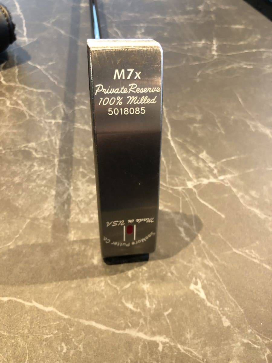 SALE，2025 SeeMore M7x PrivateReserve ゴルフ パター カバー付 センターシャフト SeeMore Putter Co(パター)｜売買されたオークション情報、yahooの商品情報をアーカイブ公開 - オークファン 男性右きき用