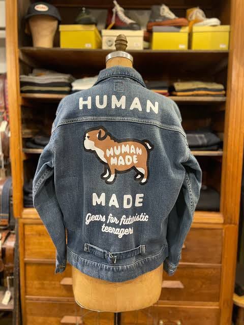 訳あり HUMAN MADE リラックスデニムワークジャケット RELAX DENIM  