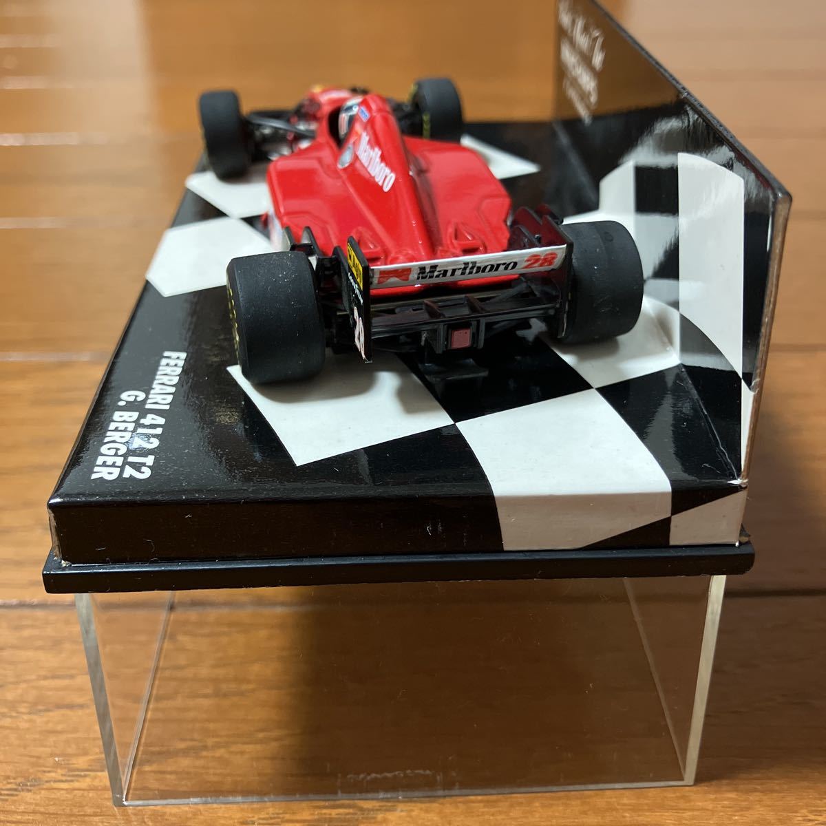 ミニチャンプス 1/43 フェラーリ412T2 ゲルハルト ベルガー