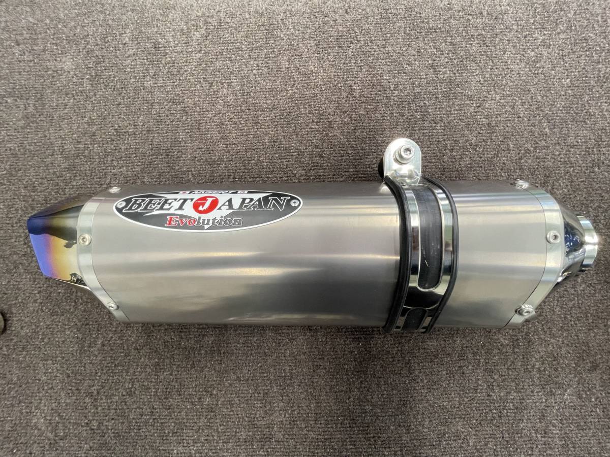 BEET フルエキマフラー ビート NASSERT-EvoⅡ TI/TI 0227-KG2-50 Ninja