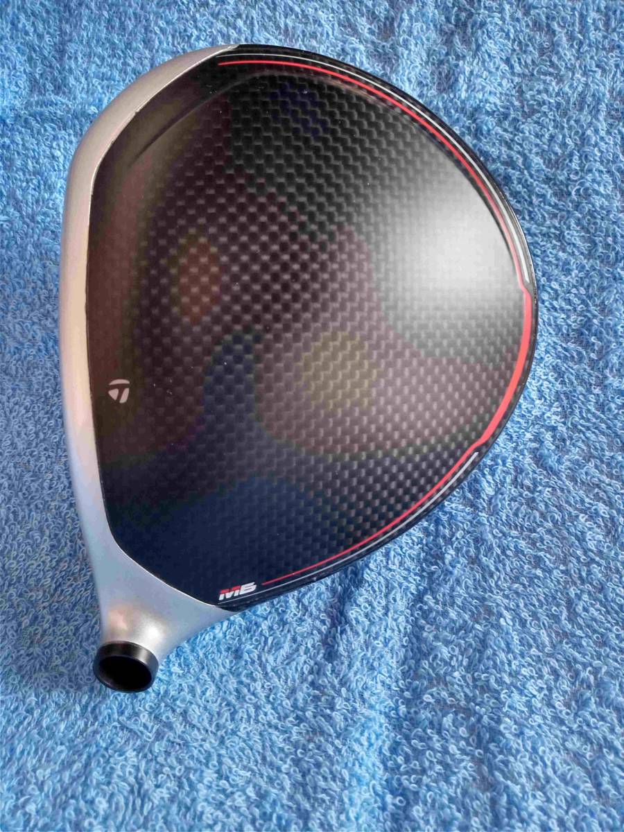 半額でGETです テーラーメイドM6ドライバーヘッド9° ヘッドカバー付き