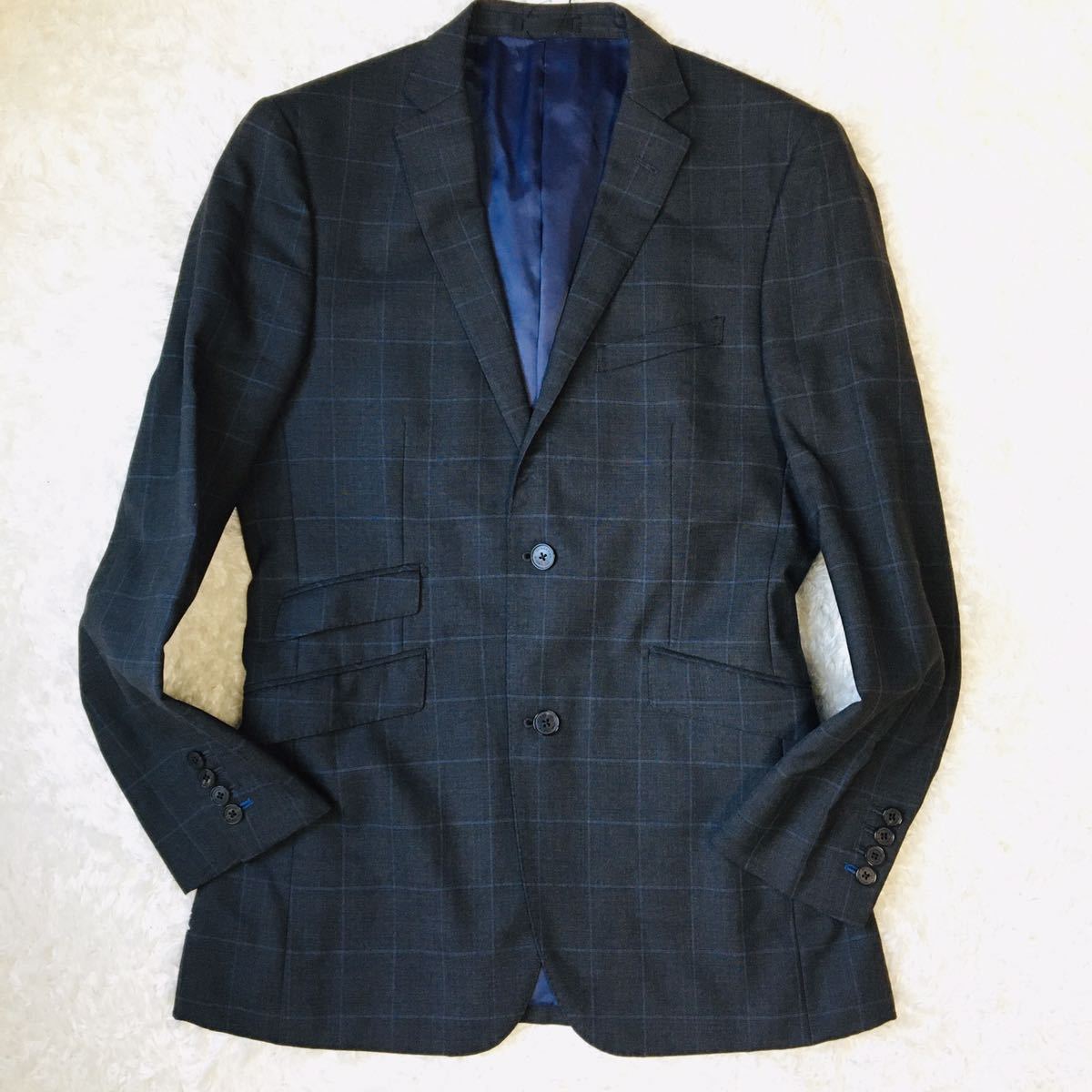 極美品 バーバリーブラックレーベル テーラードジャケット BURBERRY