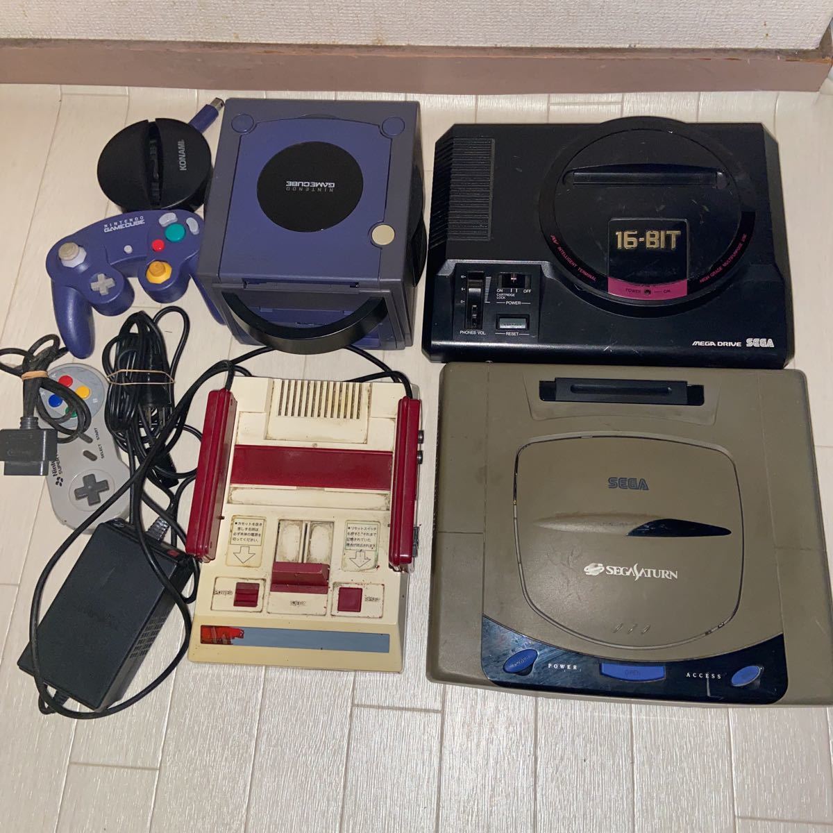ファミコン ゲームキューブ セガサターン 任天堂 メガドライブ