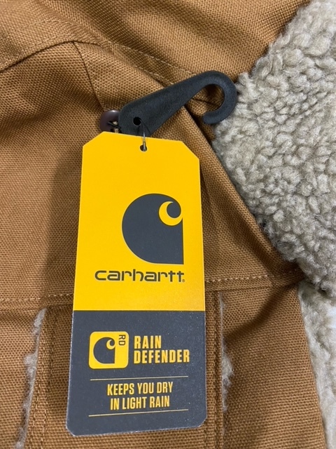 Carhartt トラッパーハット ブラウン カーハート ボア付き フライト