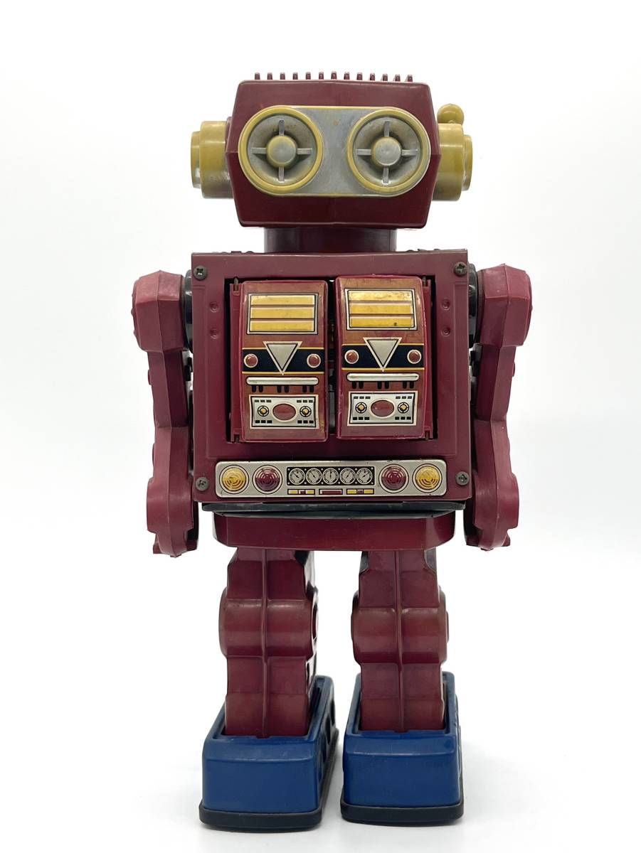 当時物 新デラックス 火星大王 堀川玩具 ブリキ ロボット 玩具 昭和 