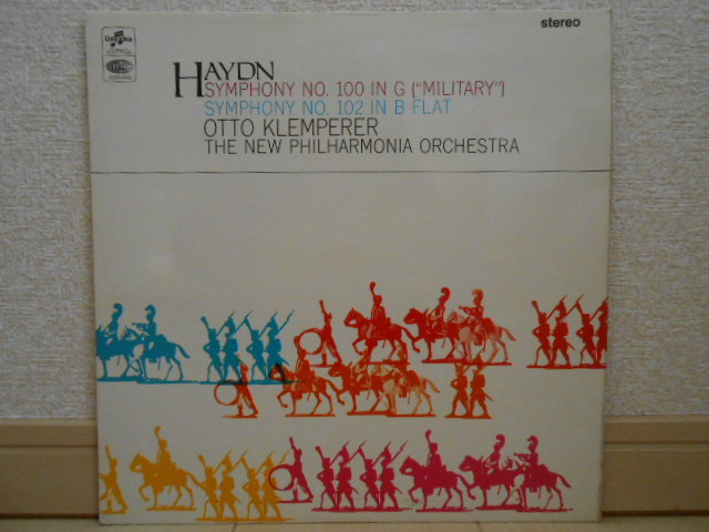 英COLUMBIA SAX-5266 クレンペラー ハイドン 交響曲第100番&102番 オリジナル盤