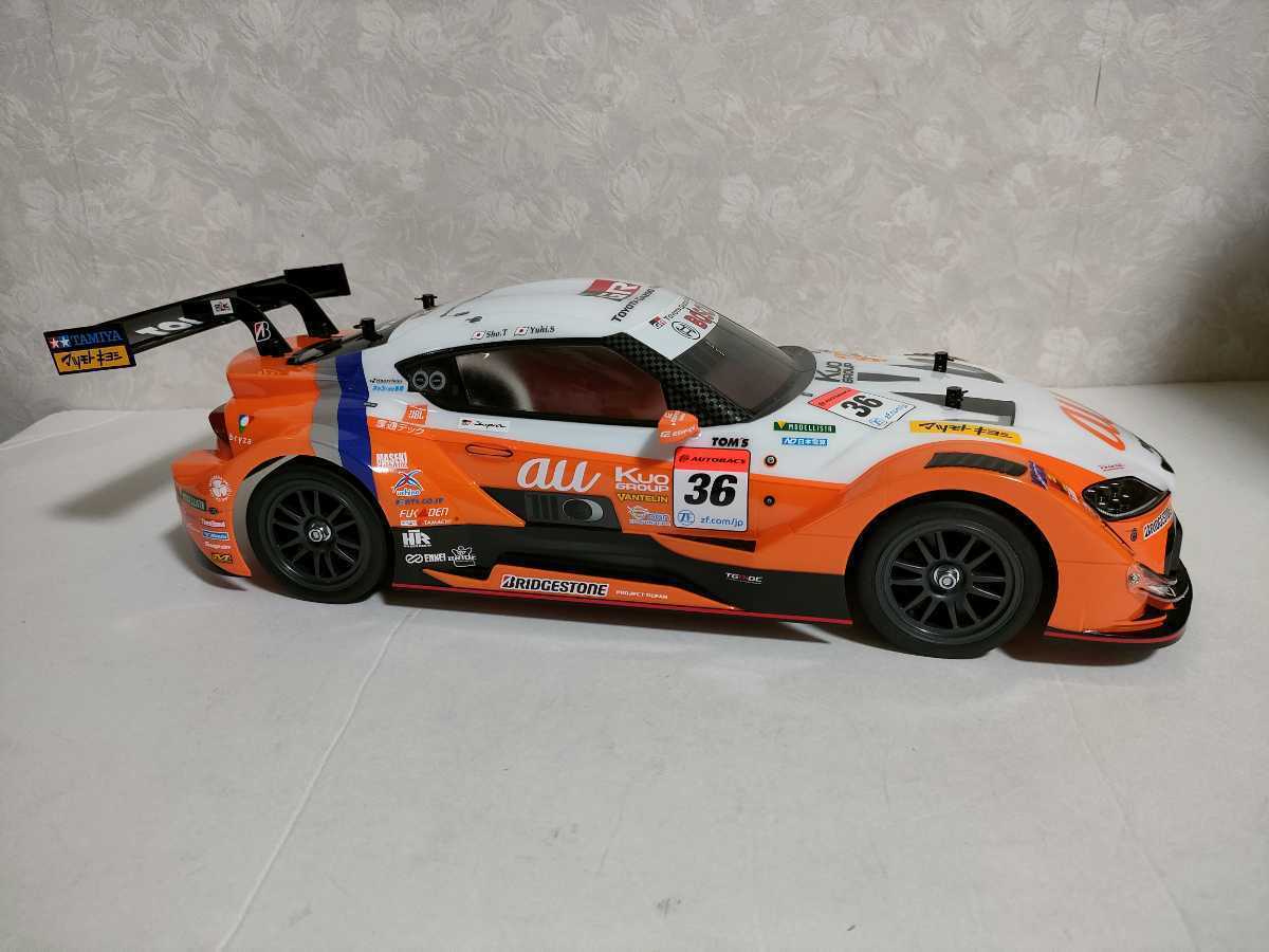 TOM'S GR Supra 1⁄10 ボディ Tamiya 1⁄10 AU TOMS GR Supra Clear