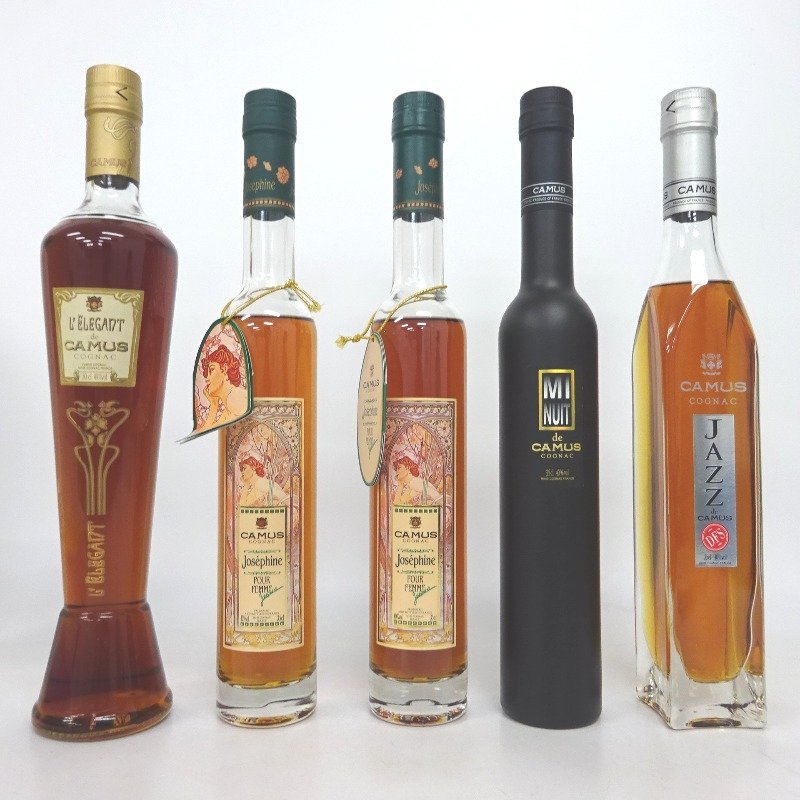 カミュ コニャック 5本セット 350/500ml 箱なし コニャック「カミュ