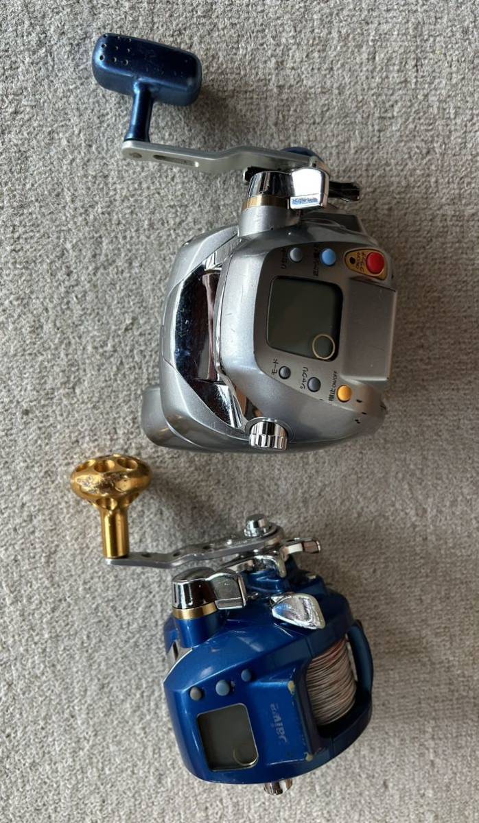 DAIWA SEABORG/ブルー ? 2個☆通電不可…ジャンク ダイワ シーボーグ