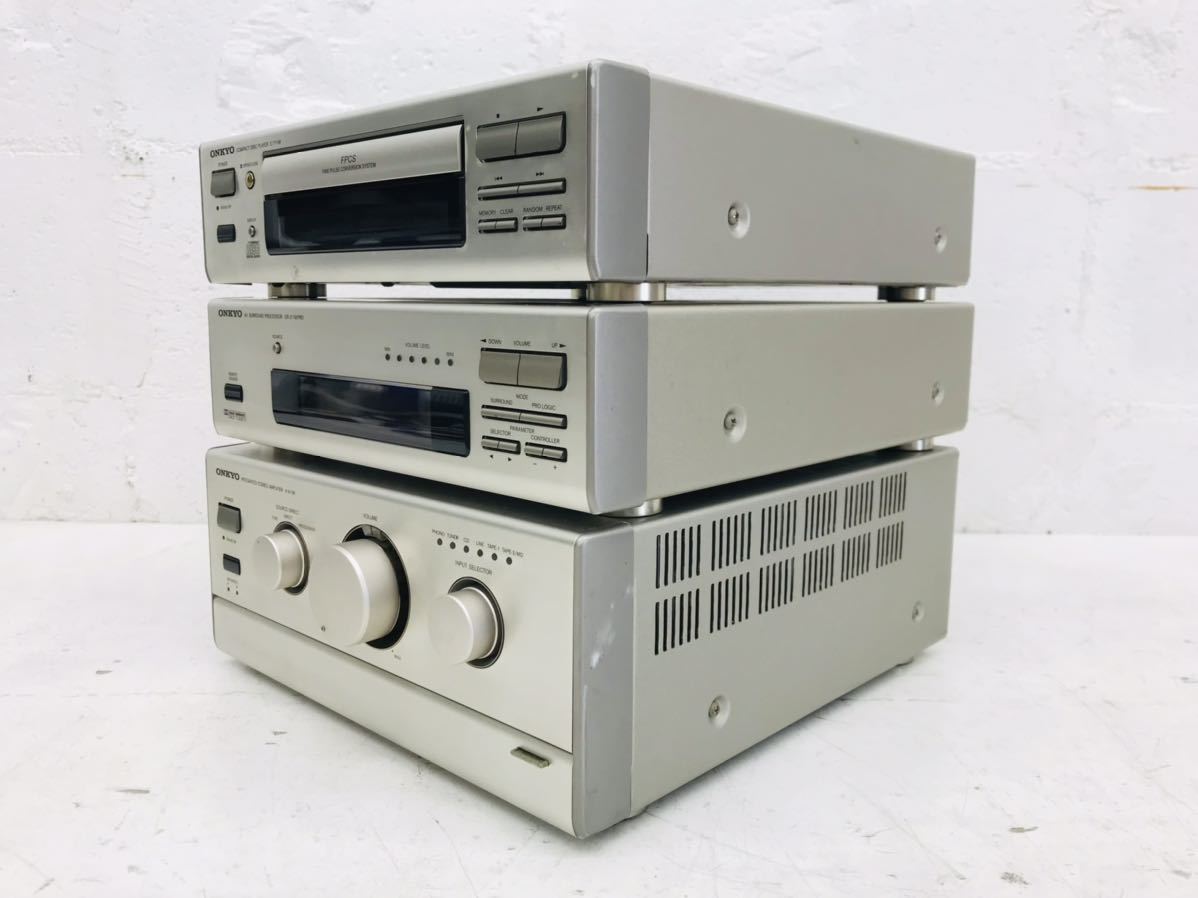 k1226-22☆ONKYO A-911M C-711M SR-211MPRO / オンキョー プリメイン