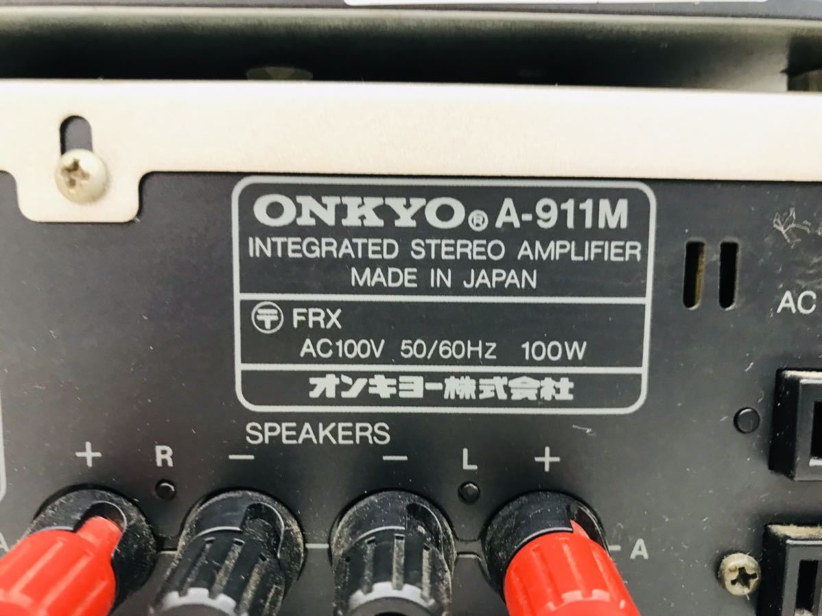k1226-22☆ONKYO A-911M C-711M SR-211MPRO / オンキョー プリメイン
