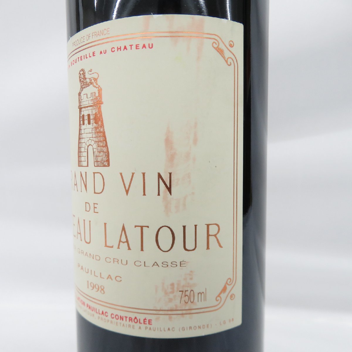 Ch Latour シャトー ラトゥール 1998