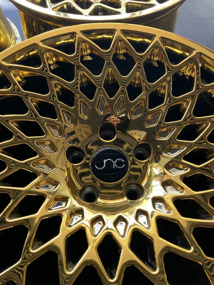 JNC TUV VIA 18インチ 9.5J +35 5H 114.3 4本 カナダ(5穴)｜売買された 