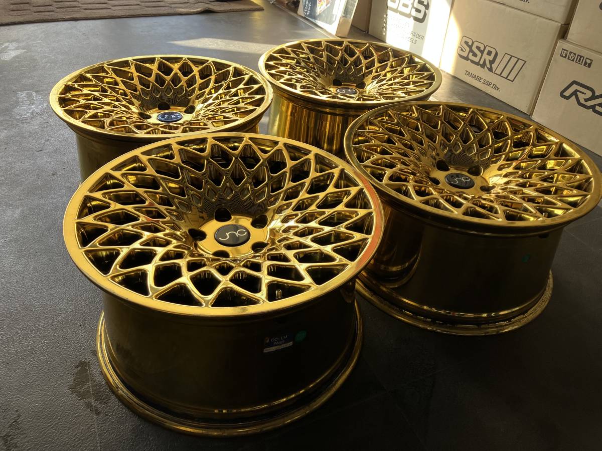 JNC TUV VIA 18インチ 9.5J +35 5H 114.3 4本 カナダ(5穴)｜売買された 