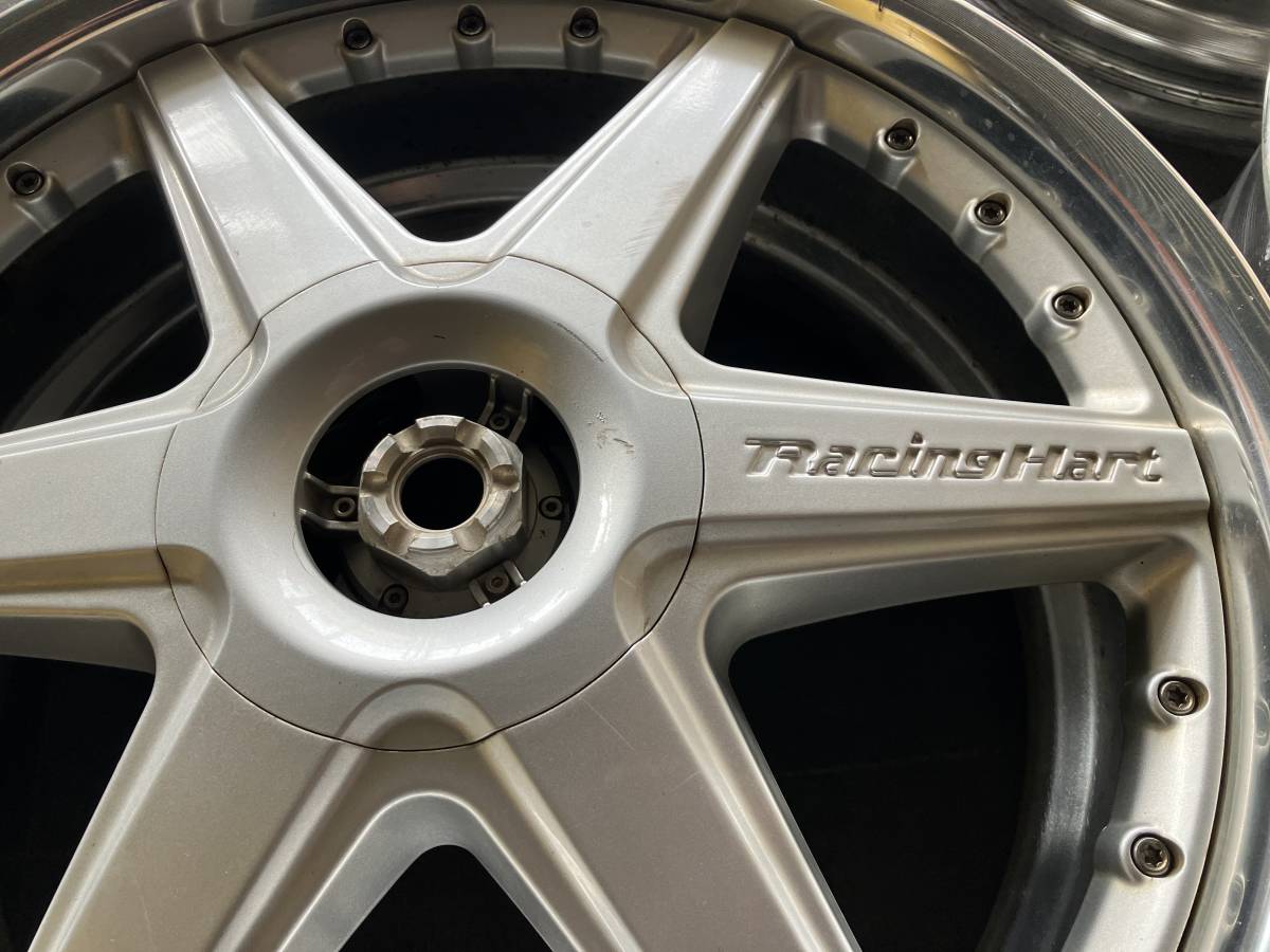 Racing Hart C2 18×7.5j 4H.5H 114.3 タイヤ付｜車