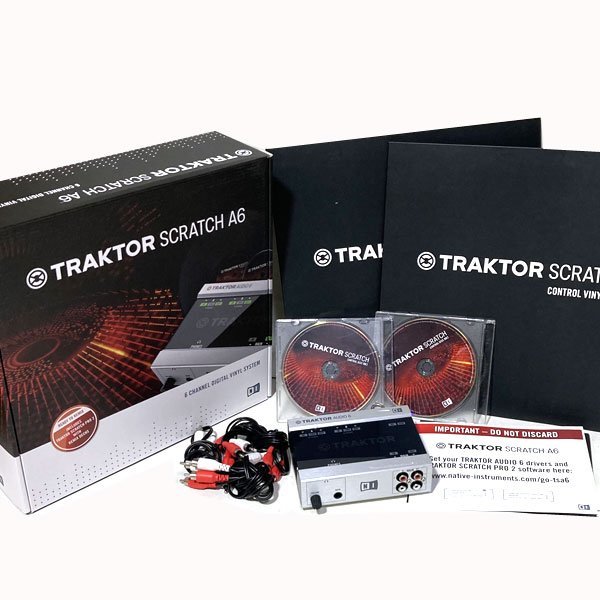 A6 Native Instruments Traktor Scratch Interface Audio DJ - DVS