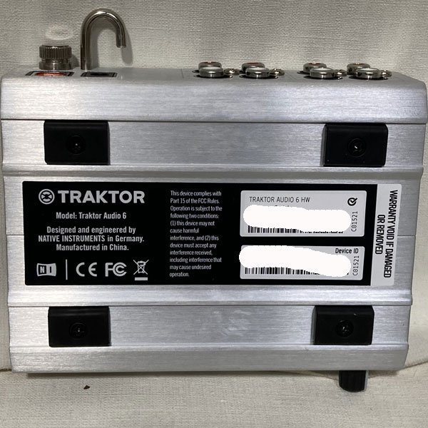 A6 Native Instruments Traktor Scratch Interface Audio DJ - DVS