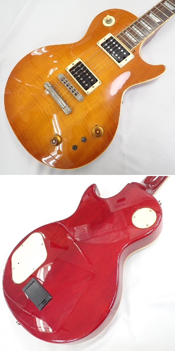 □○Burny/バーニー スーパーグレード レスポールタイプ エレキ □○Burny/バーニー スーパーグレード レスポールタイプ エレキ