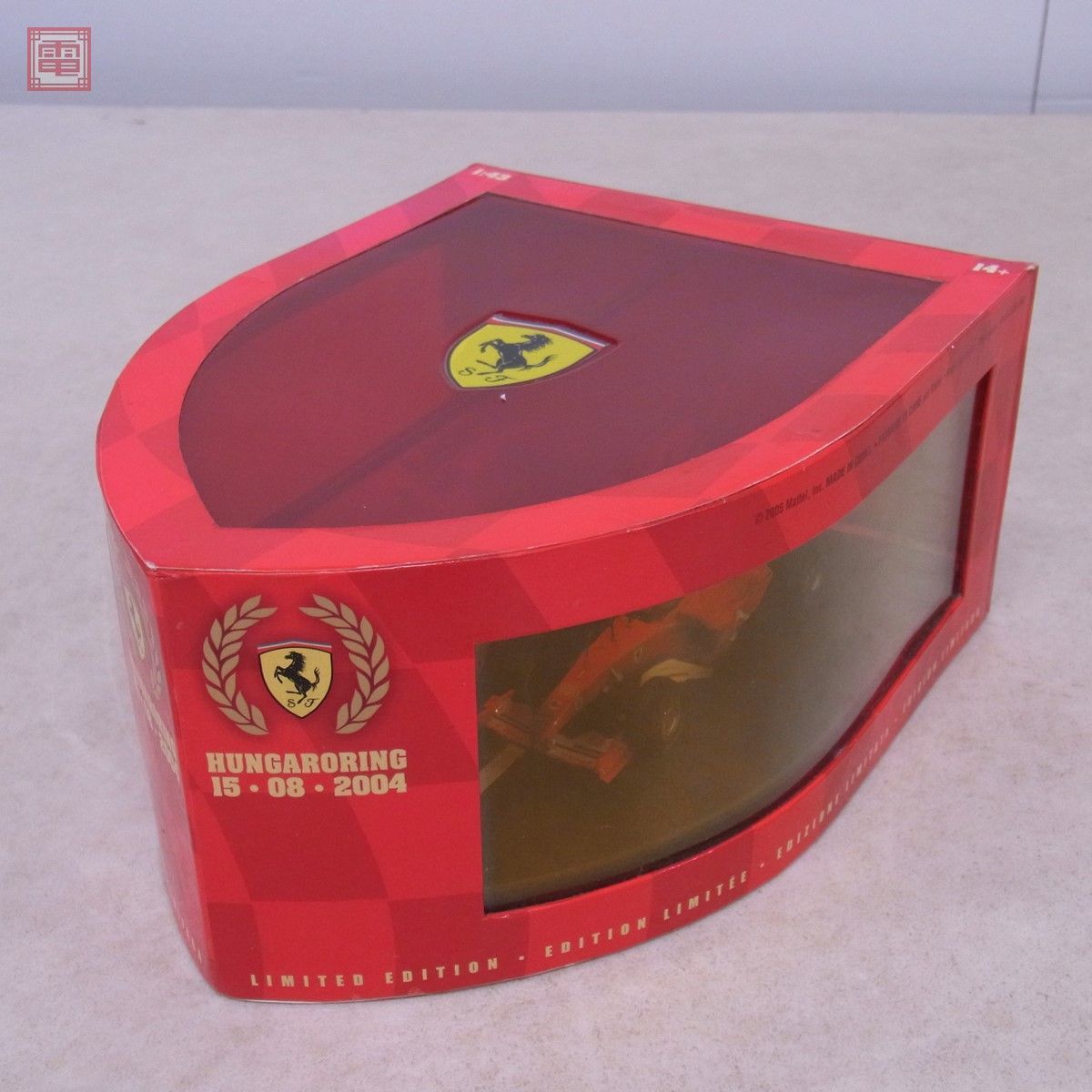 未開封 ホットウィール 1/43 フェラーリ F1 2004 コンストラクターズ 