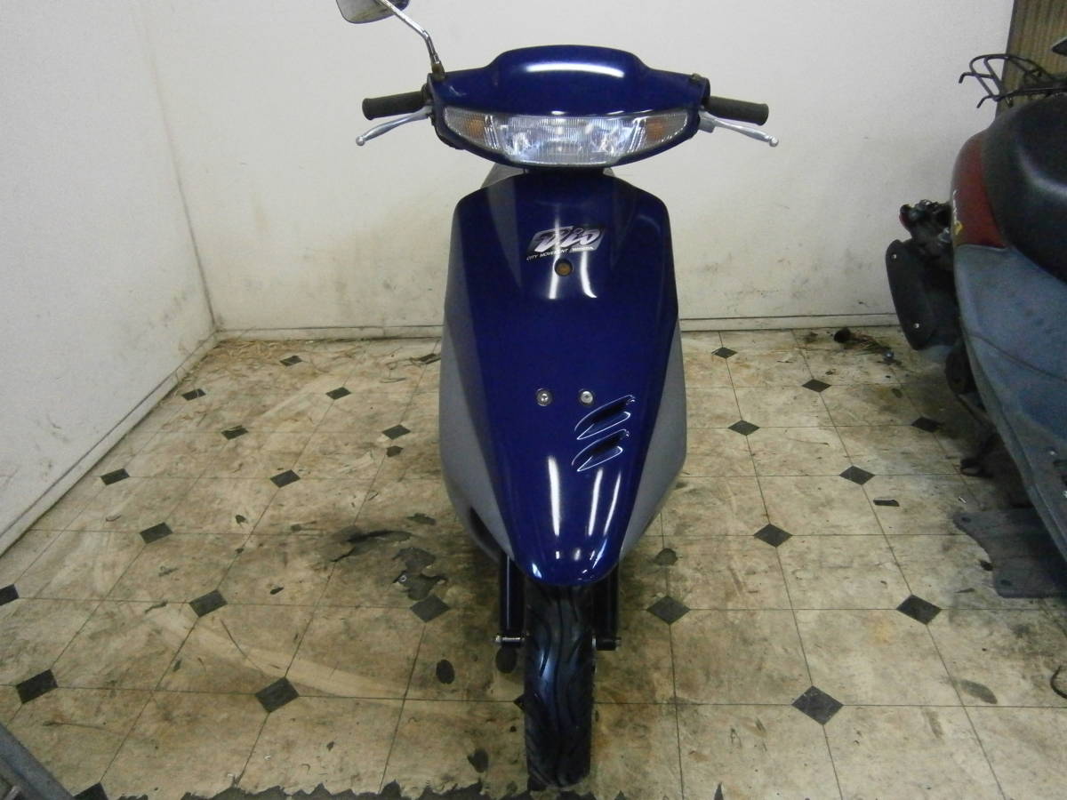 ホンダDio 原付 年式不明 走行距離不明 実働してました ホンダ