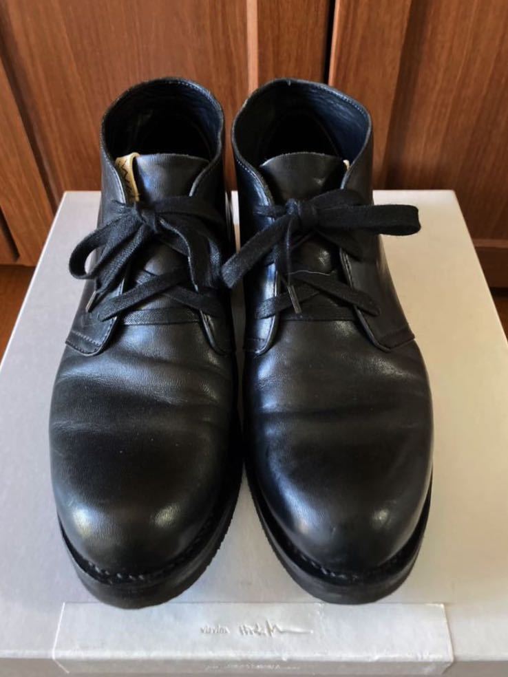 希少 visvim ISDT BOOTS-FOLK DRY IRIS JKT ICT boots BLACK