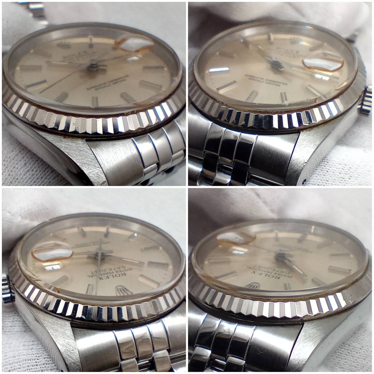 ジャンク 付属品有り 【稼働品】ロレックス ROLEX デイトジャスト 
