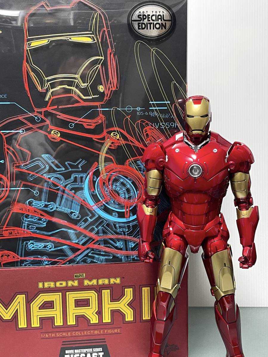 HotToys☆アイアンマン マーク3☆ダイキャスト☆ホットトイズ☆MMS256