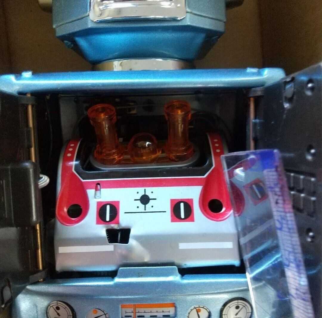 HOT メタルハウス 流星魔神 ブリキ 電池式 全長 約31cm METAL HOUSE