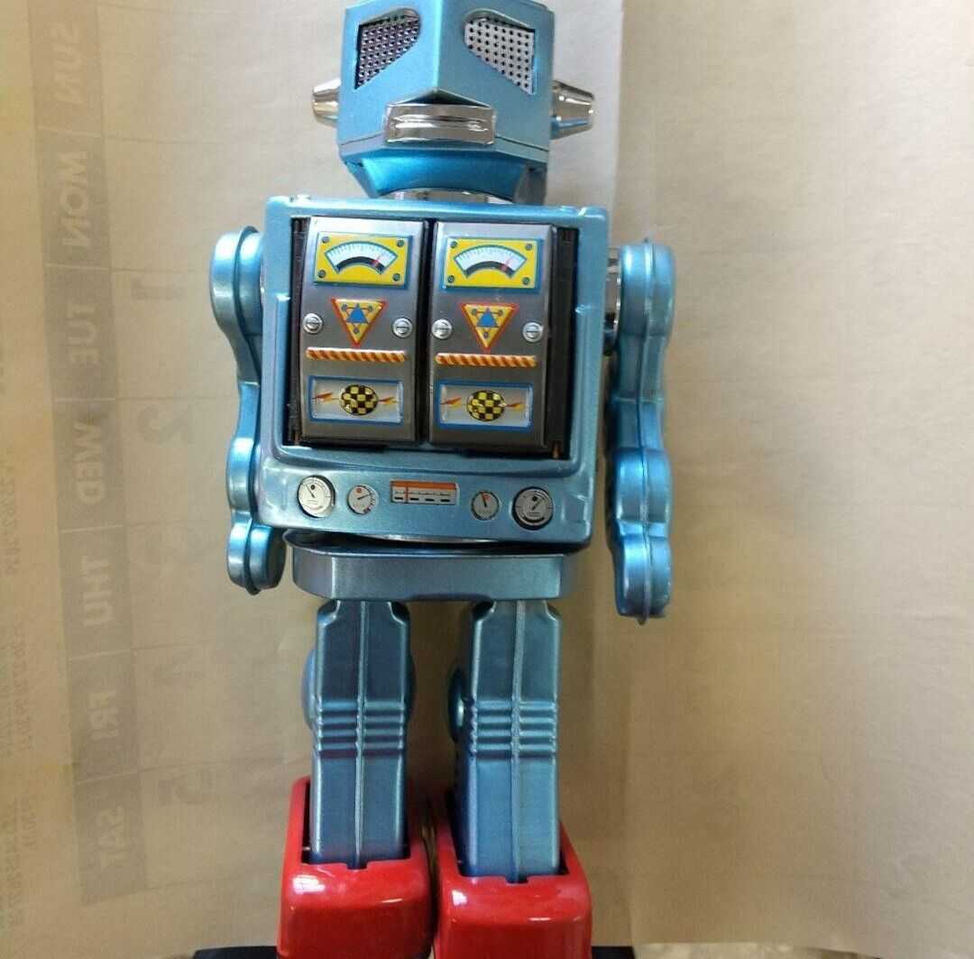 HOT メタルハウス 流星魔神 ブリキ 電池式 全長 約31cm METAL HOUSE