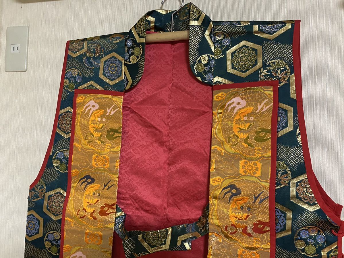 7－ 錦地 陣羽織 等身大甲冑 ＞戦国大名時代行列武具鎧兜どうする家康 