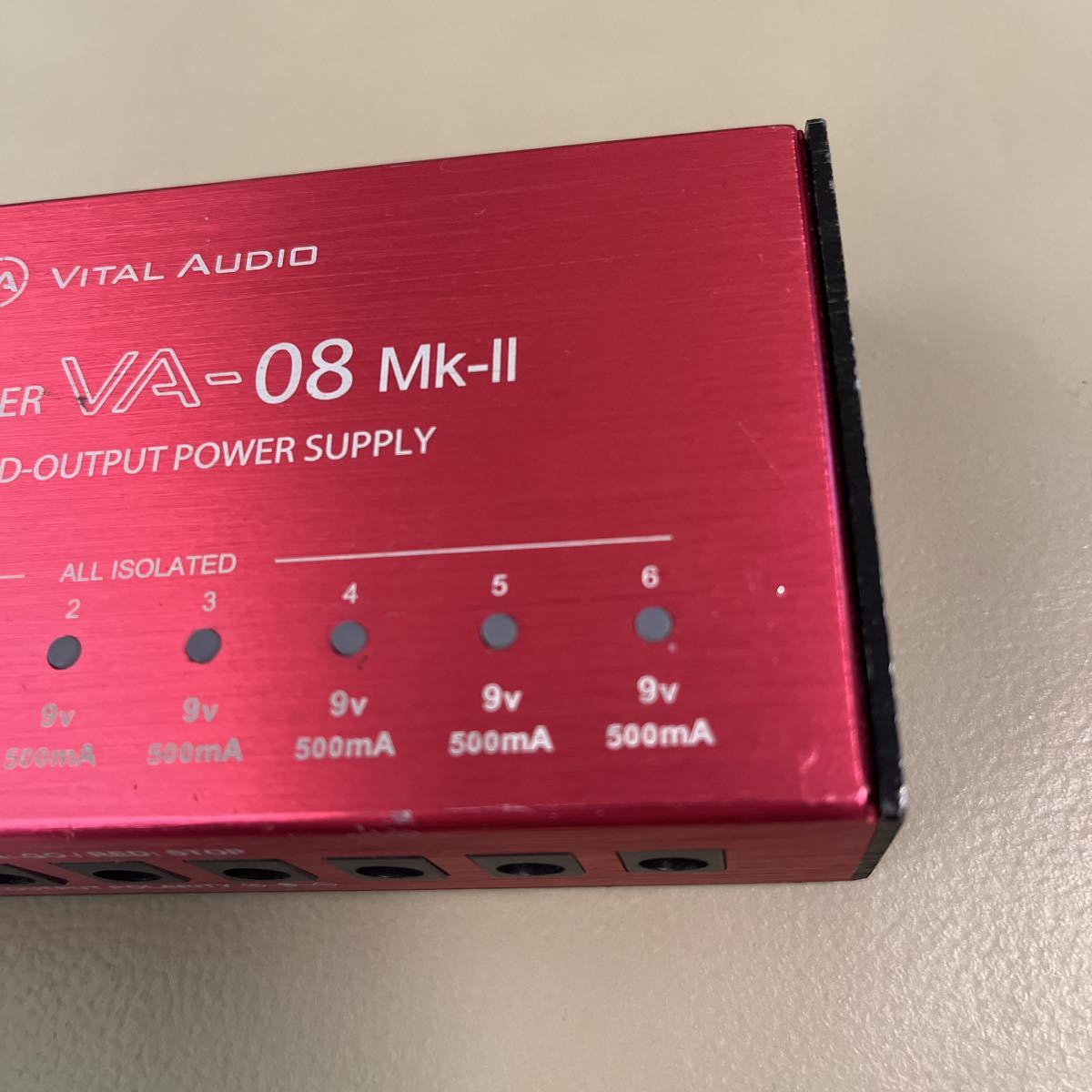 VITAL AUDIO POWER CARRIER VA-08 Mk-II箱有り 楽器・機材