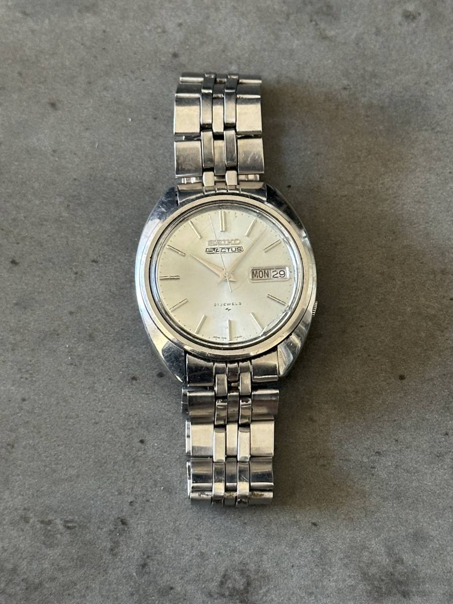 稼働品 SEIKO 5 ACTUS セイコー ファイブアクタス 7019-7080 21石 自動 