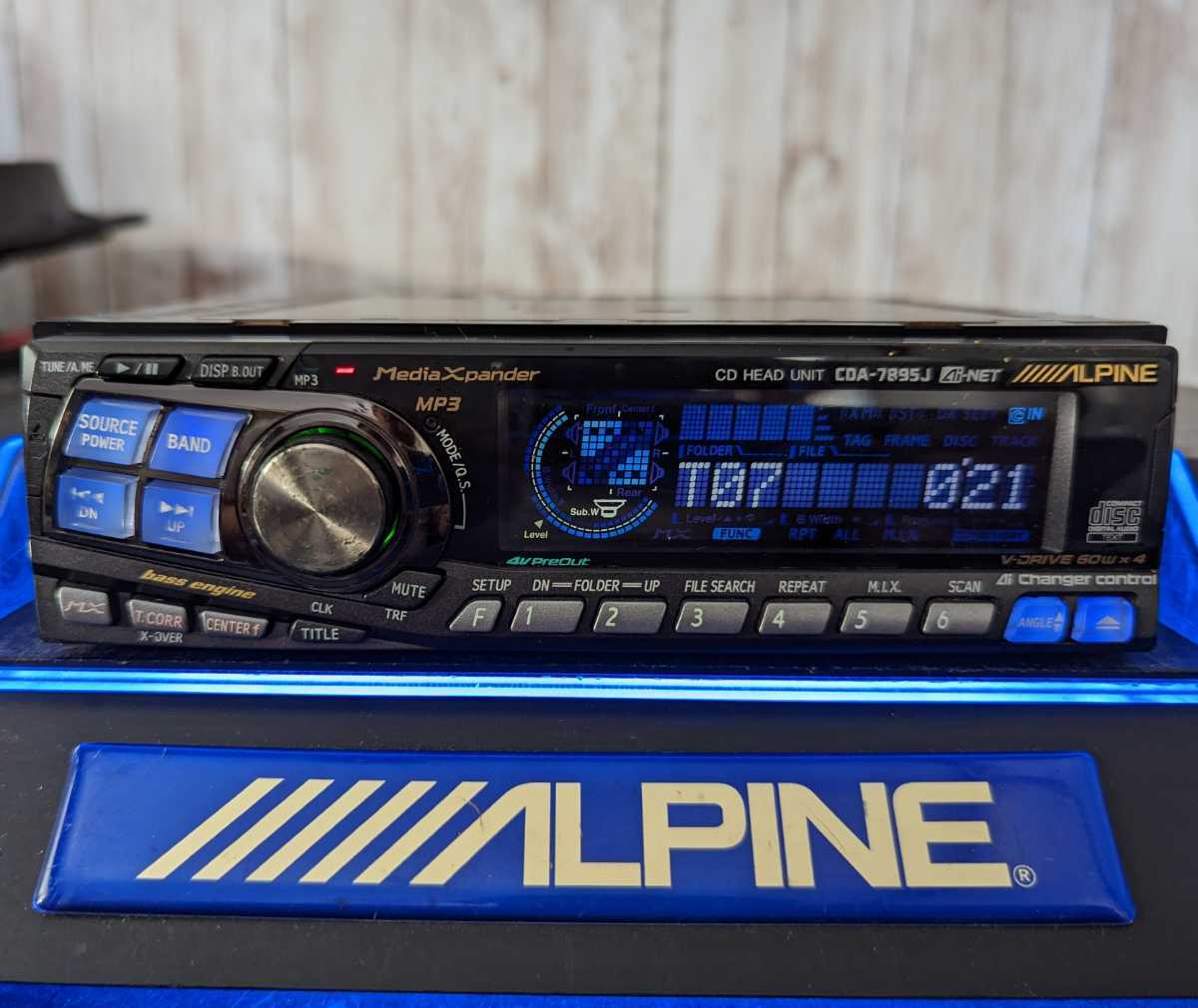CDA-7895J アルパイン Yahoo!オークション - ALPINE iPhone接続OK 