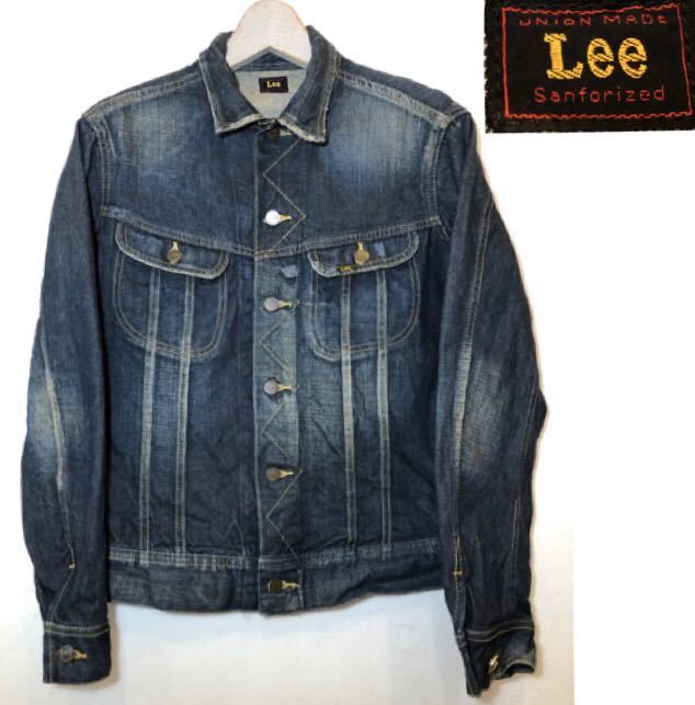美品 Lee リー 10411デニムジャケットM☆ジージャン 復刻 ビンテージ