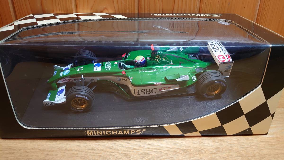 1/18 ジャガー・レーシング R4 #14 マーク・ウェバー 2003【100030014】