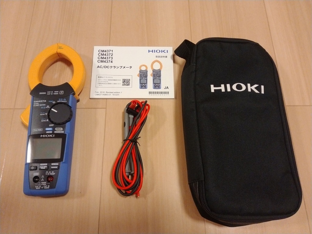 大人気，豊富な HIOKI 日置 AC/DCクランプメータ CM4373(電気計測器)｜売買されたオークション情報、yahooの商品情報をアーカイブ公開 - オークファン 電気計測器