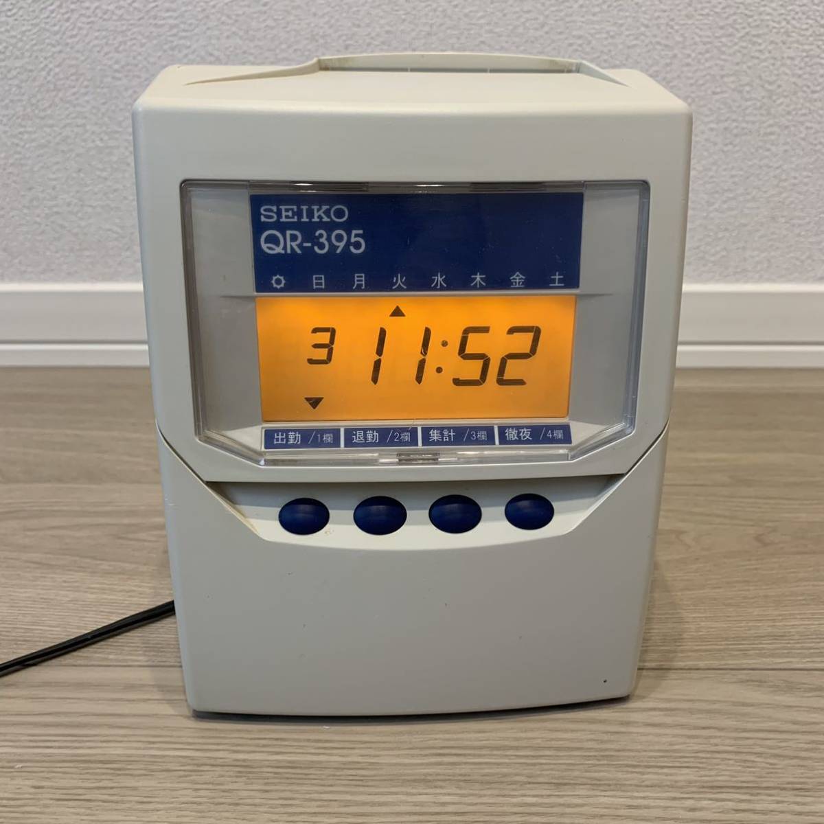 KR217431 マックス タイムレコーダー ER-60SU 勤怠管理 オフィス機器