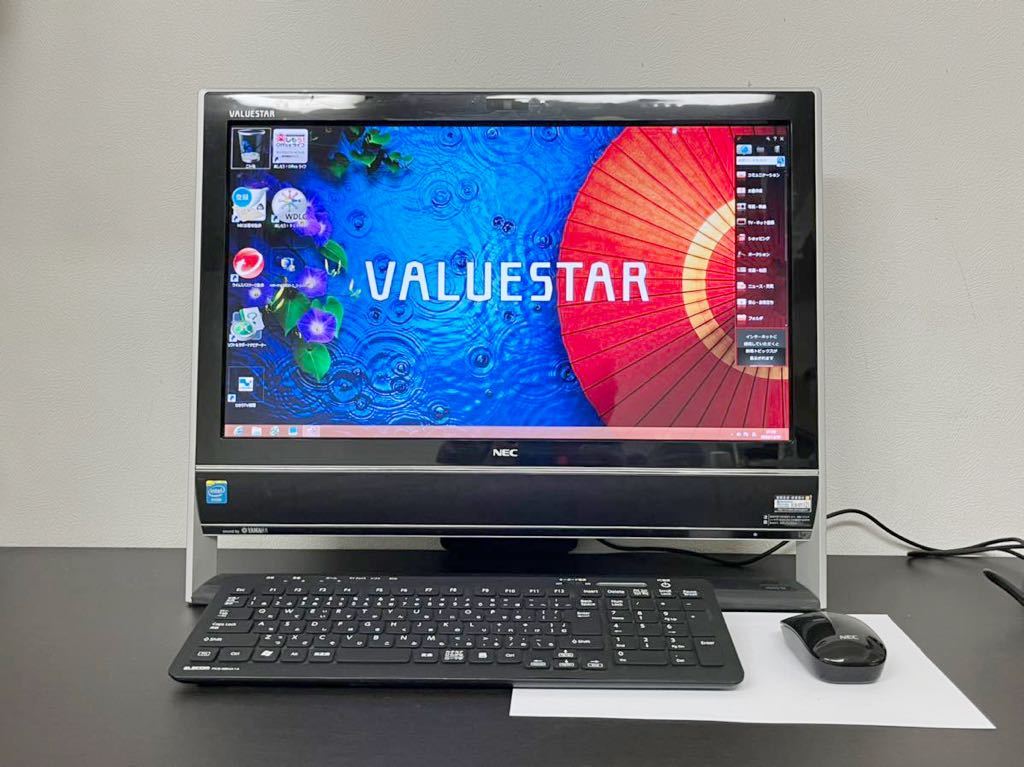 NEC VALUESTAR Windows8 モニター一体型パソコン PC-VN370MSB 4GB 21.5インチワイド マウス キーボード ...