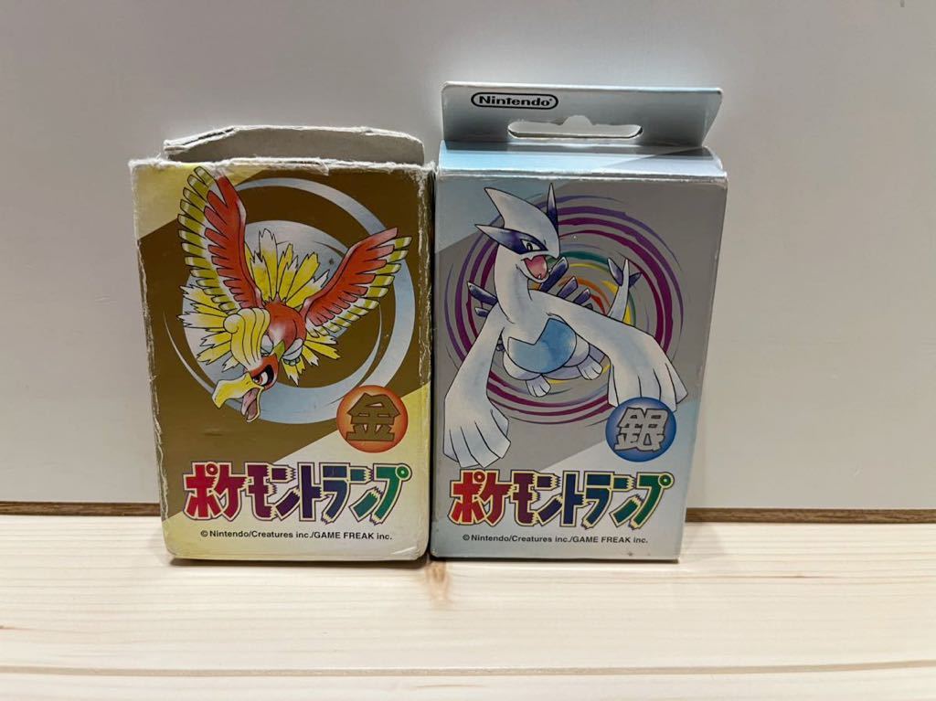 任天堂 ポケモントランプ 金 銀 ルギア ホウオウ ポケモントランプ