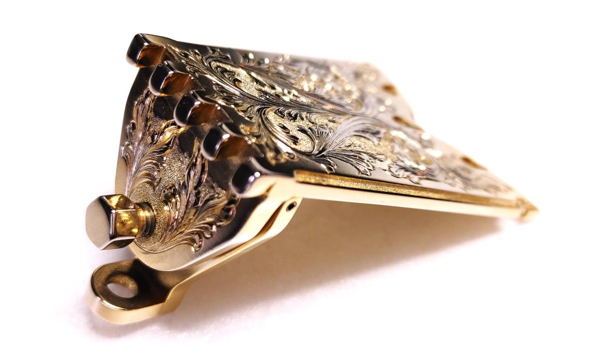 超希少品！送料無料！RMアンダーソン5 弦バンジョー、最高級の彫金テールピースです！