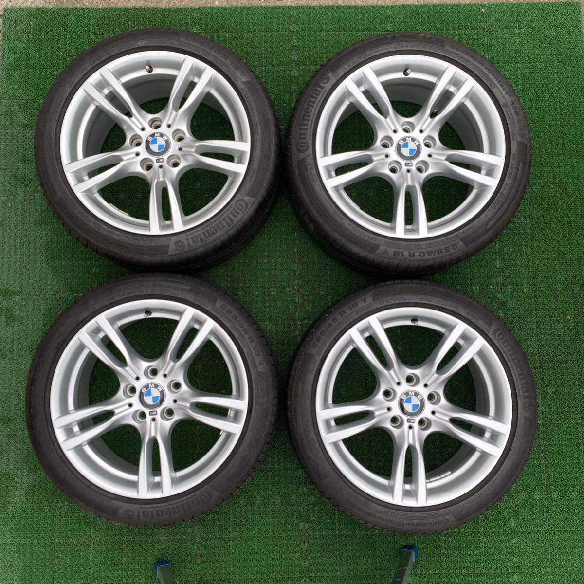 美品 BMW 3シリーズ F30 F31 Mスポーツ 純正ホイール 225/40/R18 225/45/R18