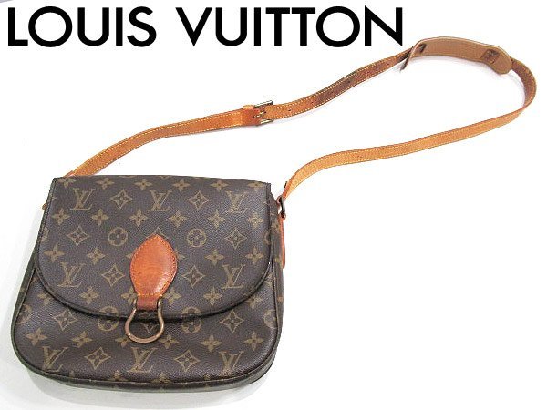 1円 LOUIS VUITTON/ルイヴィトン/モノグラム サンクルーGM/M51242 
