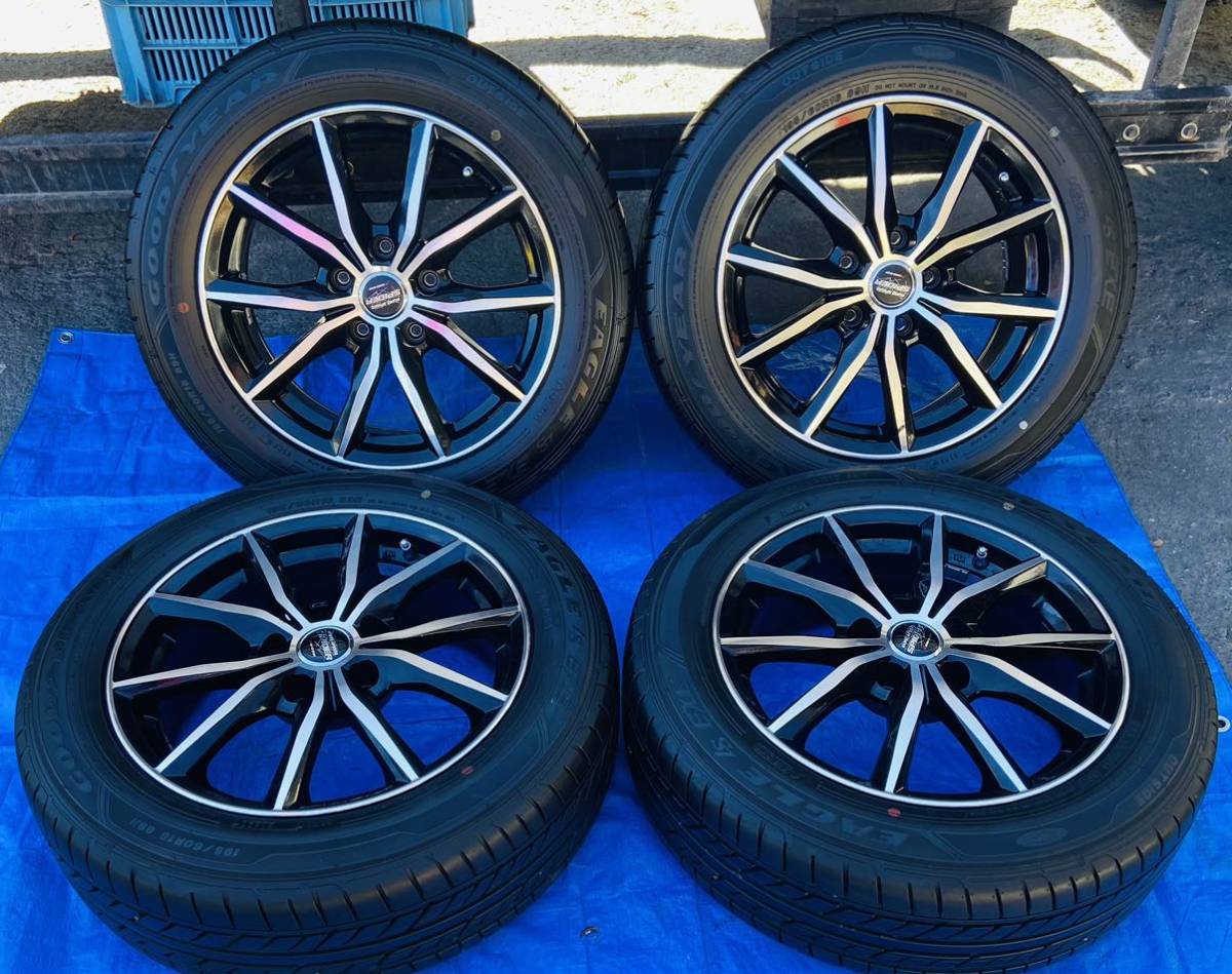 EURO SPEED SPIDER タイヤ ホイール 4 本 セット ( 195/60 R 16