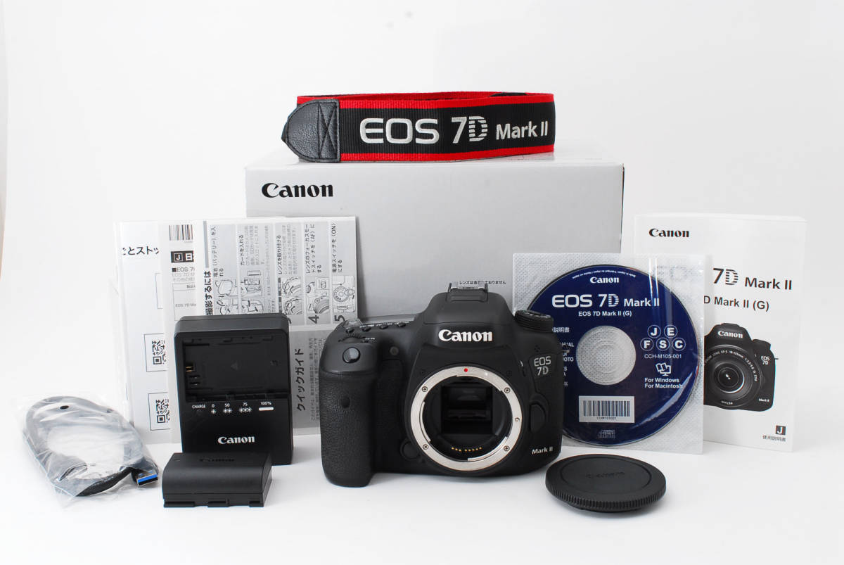 7D Mark EOS 説明書・元箱付 2020万画素 Videomaker Canon/キャノン EOS 7D