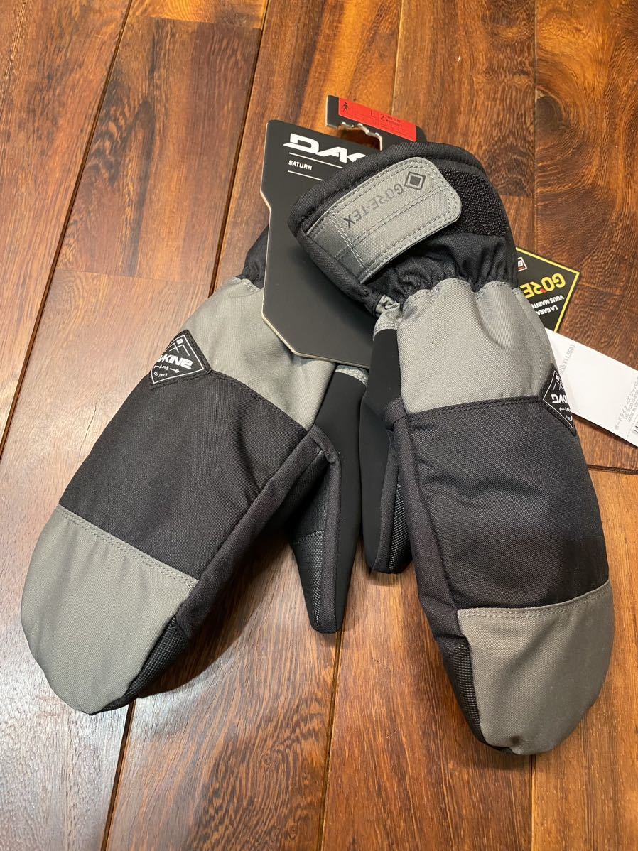 ★ ダカイン DAKINE 22-23 スノーボード ミトン グローブ sizeL カーキ ゴアテックス 新品未使用タグ付 手袋 SATURN MITT スノーグローブ②