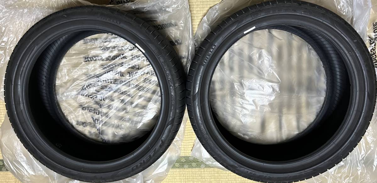 【中古】 '19年製 ピレリ P-ZERO PZ4 BMW承認 ランフラット タイヤ 225/40R19 (93Y) 2本セット