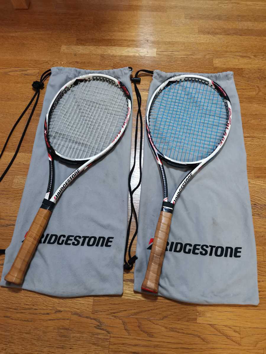 2本セット 硬式テニスラケット BRIDGESTONE X-BLADE315 2012年モデル