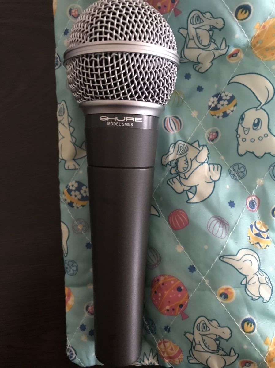 ダイナミックマイク SM58 USA ポルシェロゴ SHURE SM58 ポルシェロゴ