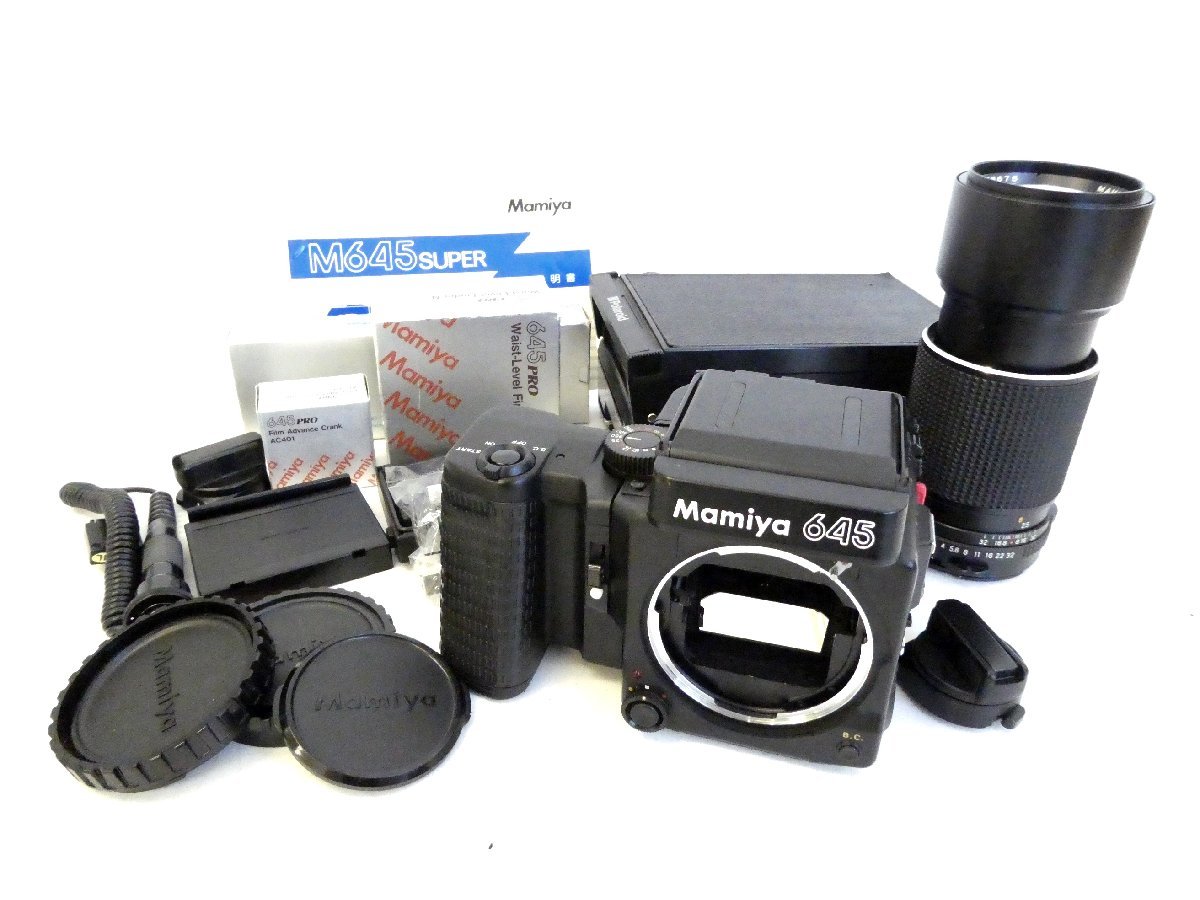 MAMIYA フィルムカメラ レンズ2本付き MAMIYA フィルムカメラ レンズ2